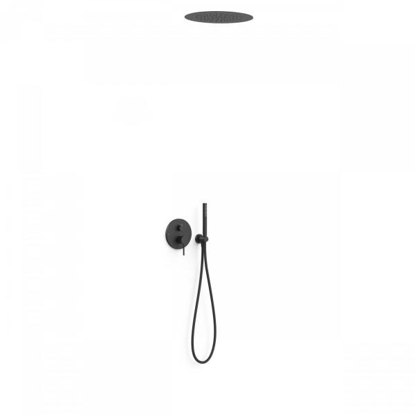 KIT DE DOUCHE ENCASTRÉ RAPID-BOX BLACKMAT (NOIR MAT) - TRES 26228005NM