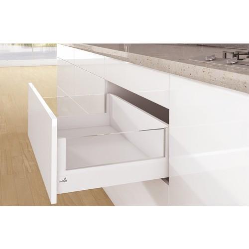 KIT TIROIR DESIGNSIDE ARCITECH-PROFIL H94-DOS H218MM-BLANC-L500MM HETTICH