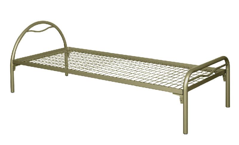 LIT ALBA MÉTAL 90X190 SOMMIER TREILLIS CACTUS - MANUTAN COLLECTIVITÉS