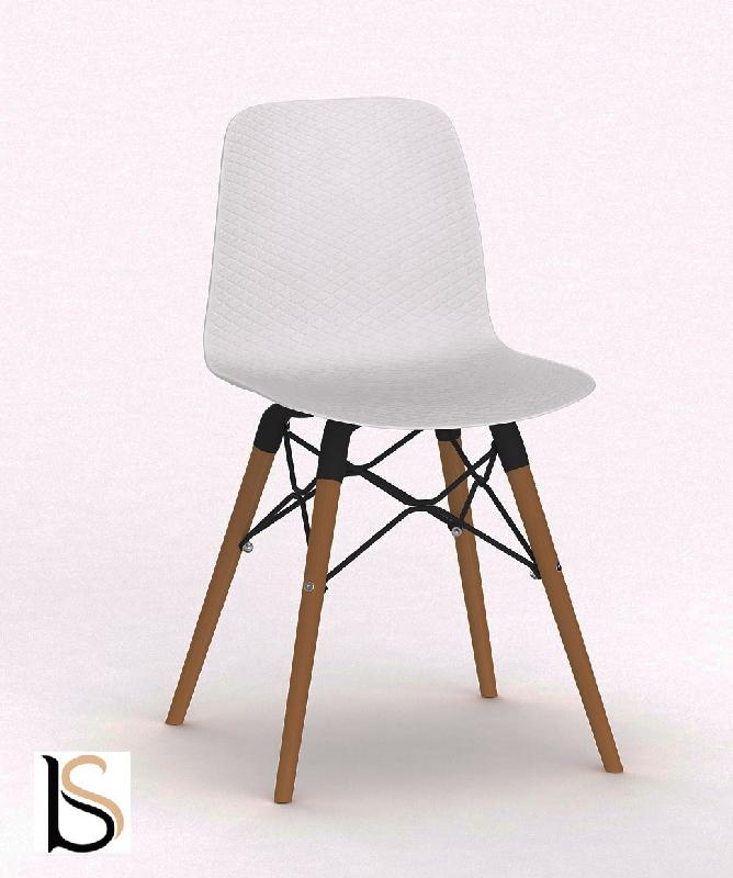 Lot de 4 chaises Design Nut - Mobel Linea. - Blanc_0