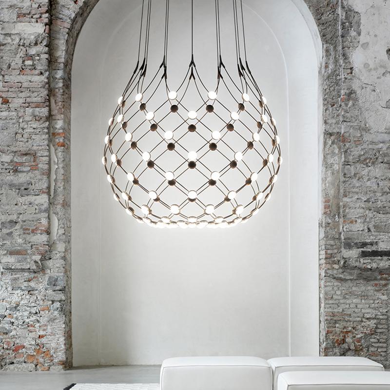 LUCEPLAN MESH SUSPENSION Ø 100 CM CÂBLE 1 M