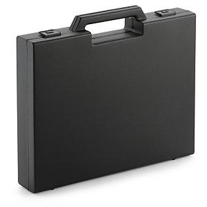 MALLETTE PLASTIQUE NOIR À POIGNÉE SORTANTE 244X318X49 MM