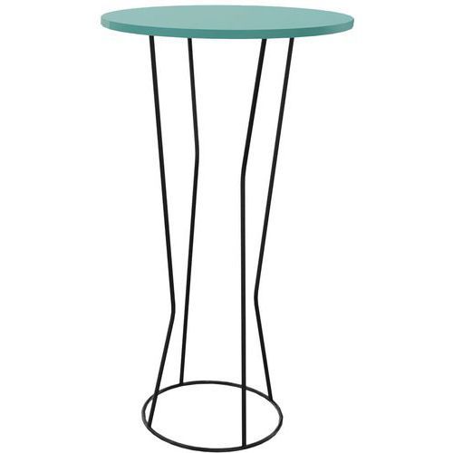 MANGE DEBOUT CYCLO Ø 60 CM PLATEAU MOUSSE PIÈTEMENT NOIR
