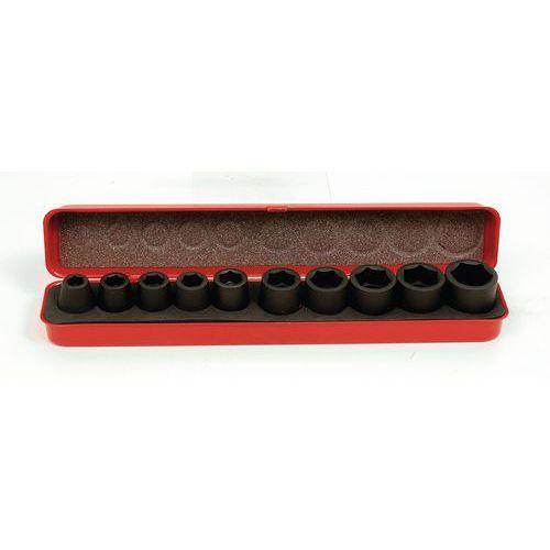 MOB 1 COFFRET MÉTAL DE DOUILLES IMPACT 1/2'' 10 PIÈCES