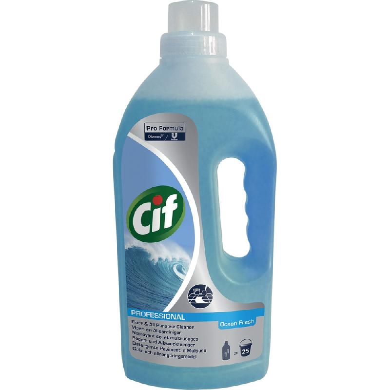 NETTOYANT UNIVERSEL CIF FORMULA FLOOR & ALL PURPOSE CLEANER, PARFUM OCÉAN FRAIS, 1 L