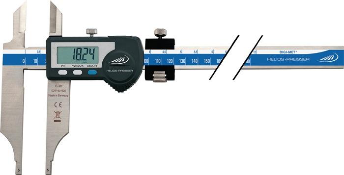 PAC d'atelier DIN 862 DIGI MET® 500 mm numérique avec pointes de mesure et réglage fin HELIOS PREISSER_0