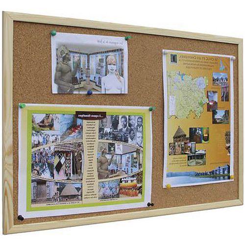 PANNEAUX D'AFFICHAGE CADRE BOIS FOND LIÈGE 30 X 40 - ULMANN