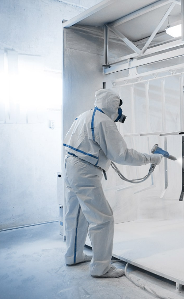 Peinture thermolaquage par Decap Services - Finitions lisse brillant, lisse mat, texturé - Écologique et économique_0