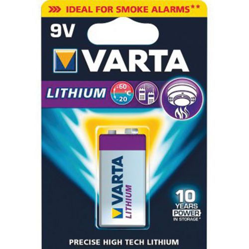 PILES LITHIUM 6122301401 CR-V9 - VARTA