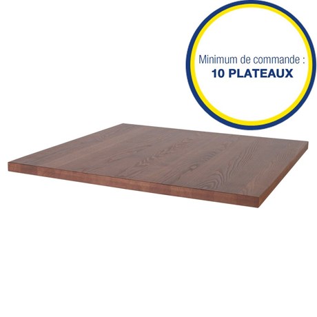 PLATEAU DE TABLE EUGENE FRÊNE 70 X 70 CM