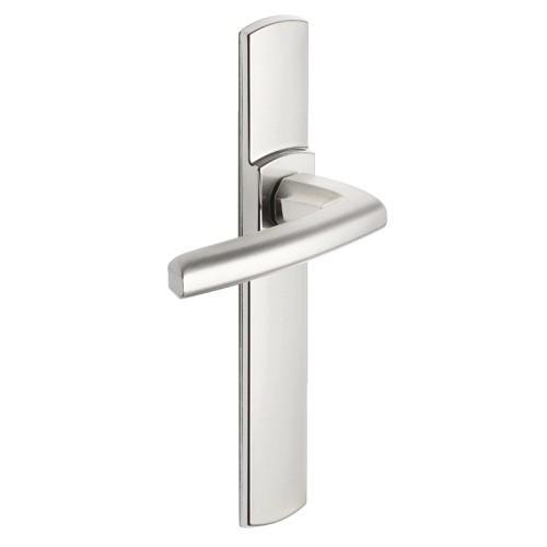 POIGNÉES SUR PLAQUES CLÉ I - ALUMINIUM CHROMÉ VELOURS - SCULT VACHETTE