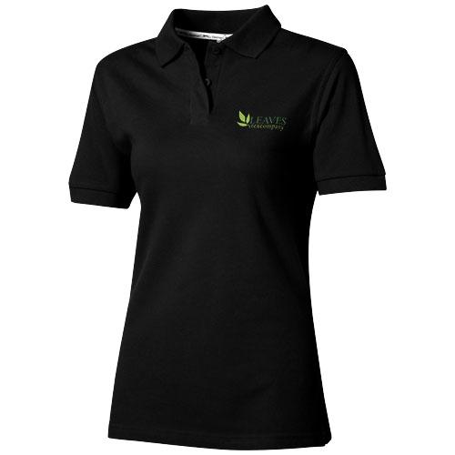 Polo manches courtes femme Forehand 33S03993 - maille piquée 100% coton peigné 200-220 g/m²_0