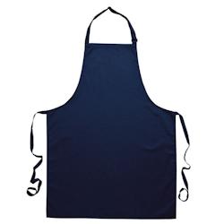 Portwest - Tablier de cuisine à bavette en polycoton Bleu Marine Taille Unique - bleu textile 5036108021055_0