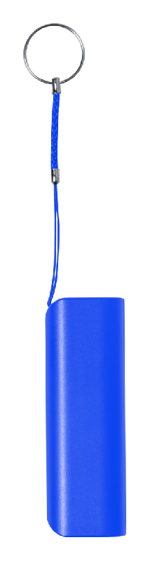 Power Bank USB en plastique ABS - 1200 mAh - avec porte-clés en métal et câble inclus_0