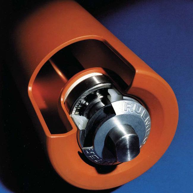PSV - Rouleaux pour vrac Rulmeca - Diamètre de l'arbre de 20 à 40 mm - Pour mines, carrières et cimenteries_0