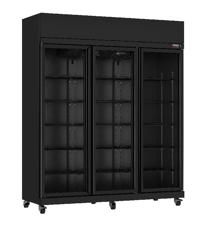 Réfrigérateur 3 portes en verre irm-1180r bl l1650 7455.3155 COMBISTEEL_0