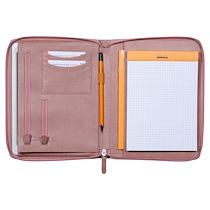 RHODIARAMA PETIT CONFÉRENCIER POUR BLOC OU CARNET FORMAT A5 - BOIS DE ROSE