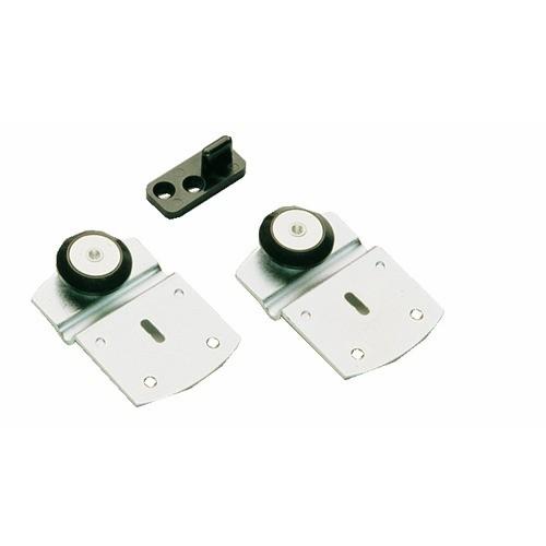 ROULETTE POUR FIXATION À PLAT-VANTAIL 20 KG-DÉPORT INTÉRIEUR-560300 ROB