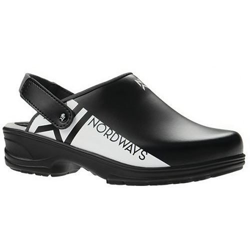 SABOT DE TRAVAIL EN CUIR ULTRA CONFORTABLE NOIR POINTURE 37 - NORDWAYS