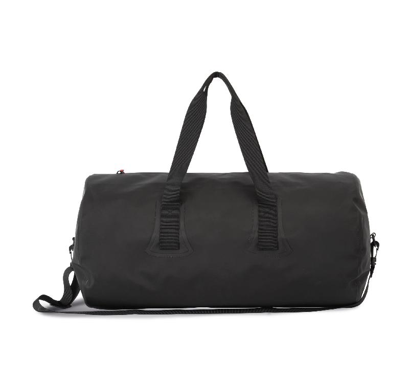 Sac de sport imperméable Kimood - Réf: KI0634 - 100% PVC, poche avant étanche, bandoulière amovible_0