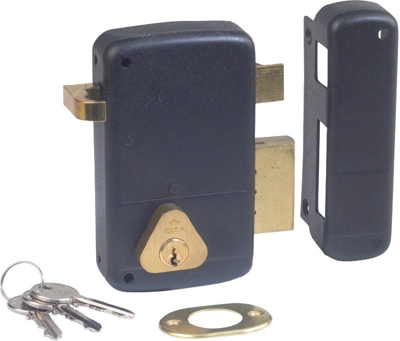 SERRURE MONOPOINT VERTICAL TIRAGE DROITE CYLINDRE DE 40MM S'ENTROUVRANT BC1534 - CISA - 3005031000BC1534