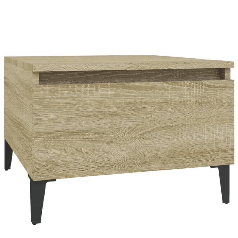 Table d'appoint Chêne sonoma 50x46x35 cm Bois d'ingénierie Modèle Outdoor Protect Prime - 819522_0