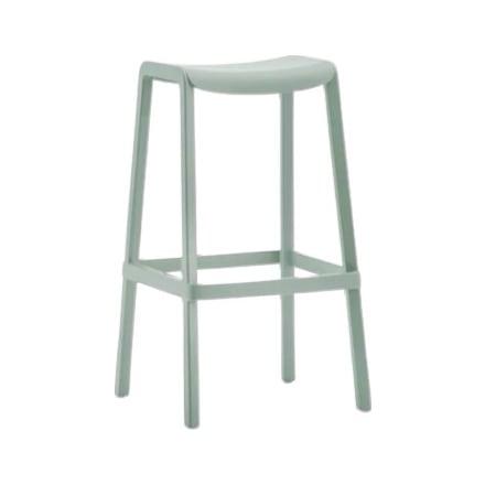 Tabouret plastique bleu Pedrali CHSHN43x40BleuPlas_0