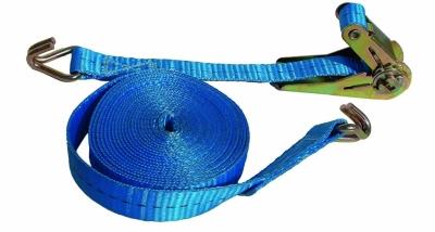 X9108065 - Sangle à cliquet 500kg - 25mm x 5m - avec crochets en acier forme J_0
