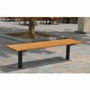 Banquette Classico - banc public 1800 mm - couleurs RAL au choix_0
