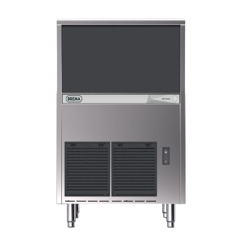 BREMA - Machine à glaçons pleins 71 kg/24h, réserve 40kg, condenseur air - CB 640 A HCW-1 - argenté Acier inoxydable 18/8 135287_0
