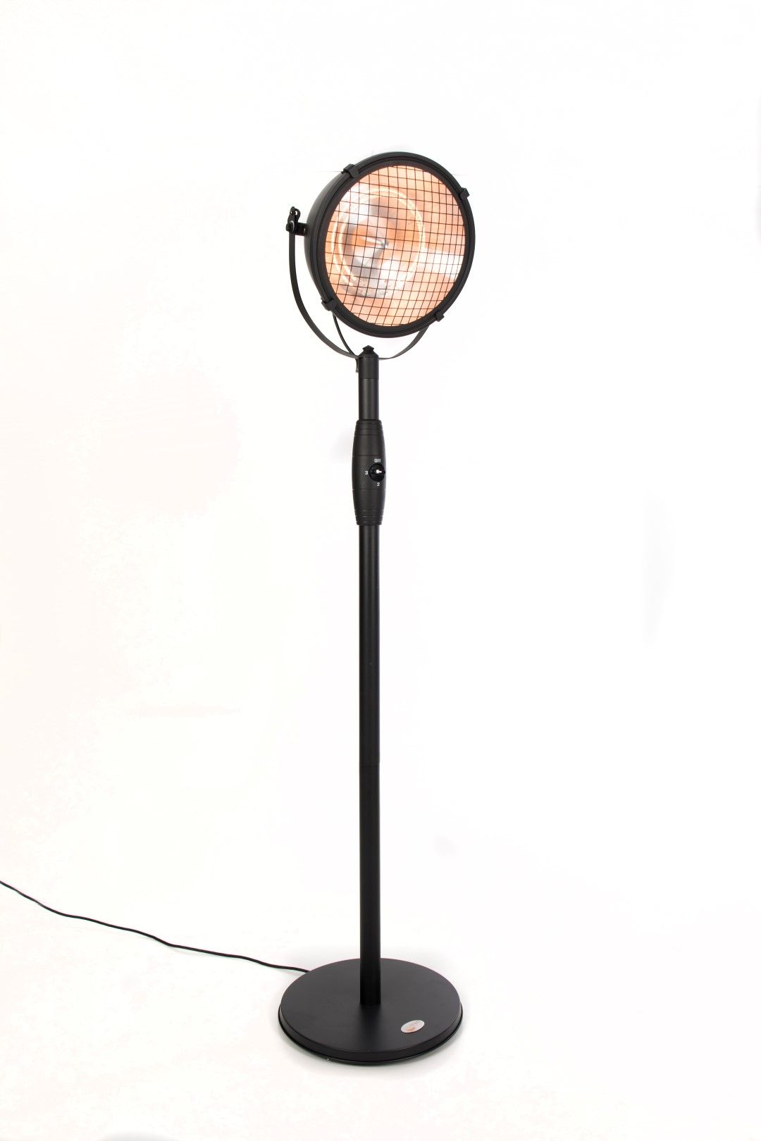 Parasol chauffant électrique - design industriel - Chauffe terrasse GSun_0