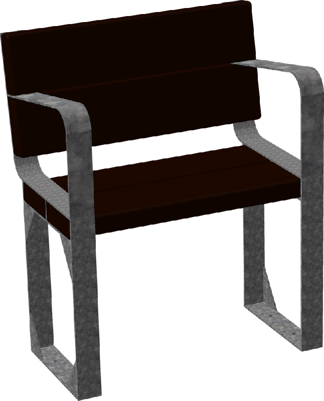Fauteuil D'ho avec accoudoirs - Espace Renard fabricant et installateur - Réf : DH12_0