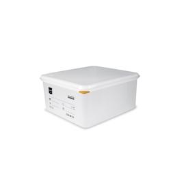 METRO PROFESSIONAL Récipient GN 2/3, 150 mm, polypropylène, avec couvercle - blanc plastique polypropylène 4067373611208_0