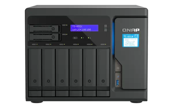 QNAP ts-855x san tower intel atom® c5125 8 go ddr4 0 to QNAP qts noir_0