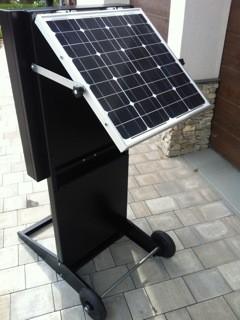 Radar pédagogique mobile solaire - Doppler précis avec panneau photovoltaïque et batterie interne_0