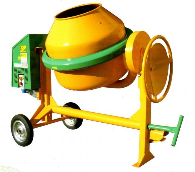 Bétonnière S 150 - Lino Sella - capacité de cuve de 140 L_1