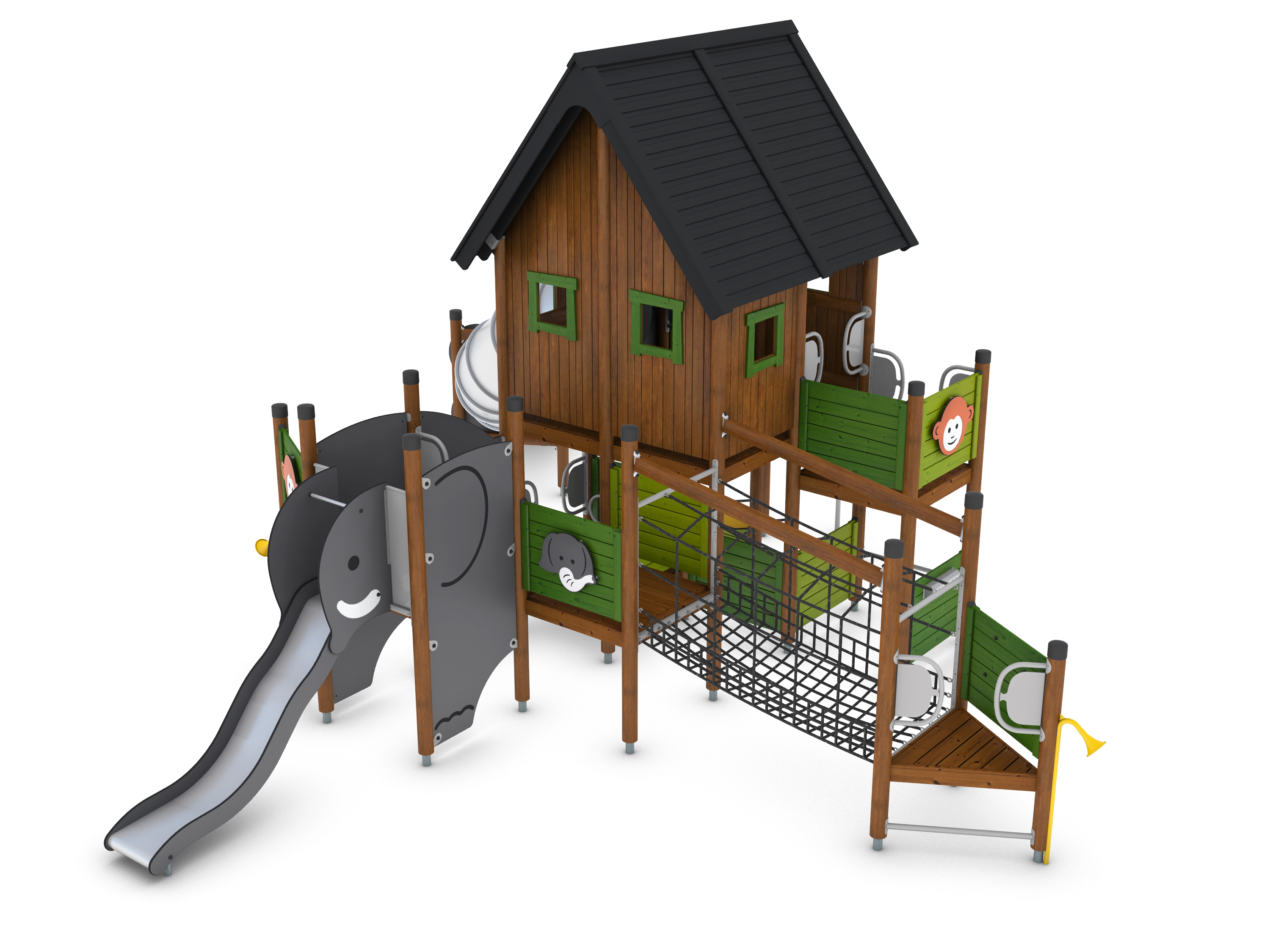 Structure multi-jeux pour enfants de 5 à 12 ans - Uniplay Bihar 8048400 - Hags_0