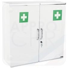 13509 - armoire a pharmacie en metal 2 portes - appro chr_0