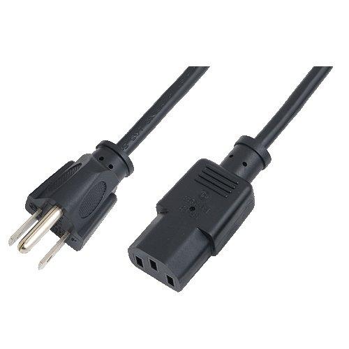 Cordon d'alimentation électrique LogiLink NEMA5-15P - Schuko IEC 60320-1 (C13), 1.8m, noir, conforme RoHS (CP099)_0