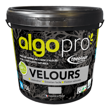 Peinture de finition velours - 98% biosourcée - réf. Ag01854 - Algo_0