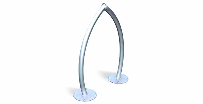 Appui-vélos - Gamme Les Contemporains - 430141INX - Hauteur 910 mm, Longueur 650 mm, Profondeur 69 mm_0