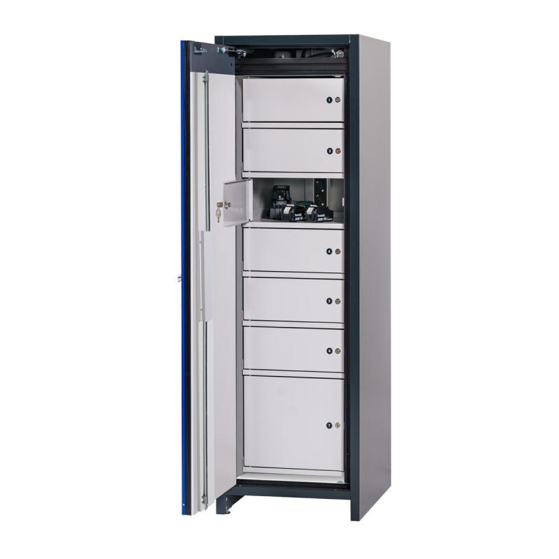 Armoire de charge batterie lithium-ion avec casier_0