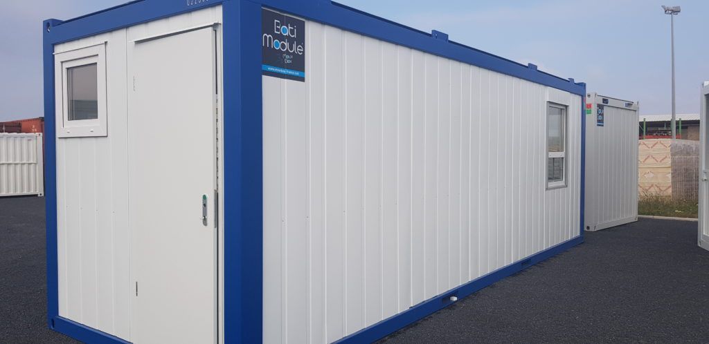 Bâtimodule bureau 24 pieds - Dimensions 16m² - Isolation, Électricité et Équipements complets_0