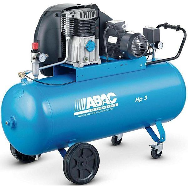 Compresseur d'air à piston bi-cylindres vitesse lente ABAC pro a39b 270 ct3 - 11572539_0