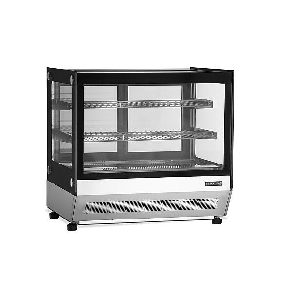 Comptoirs réfrigérés à desserts à poser vitre droite 120 litres - LCT750F/BLACK_0