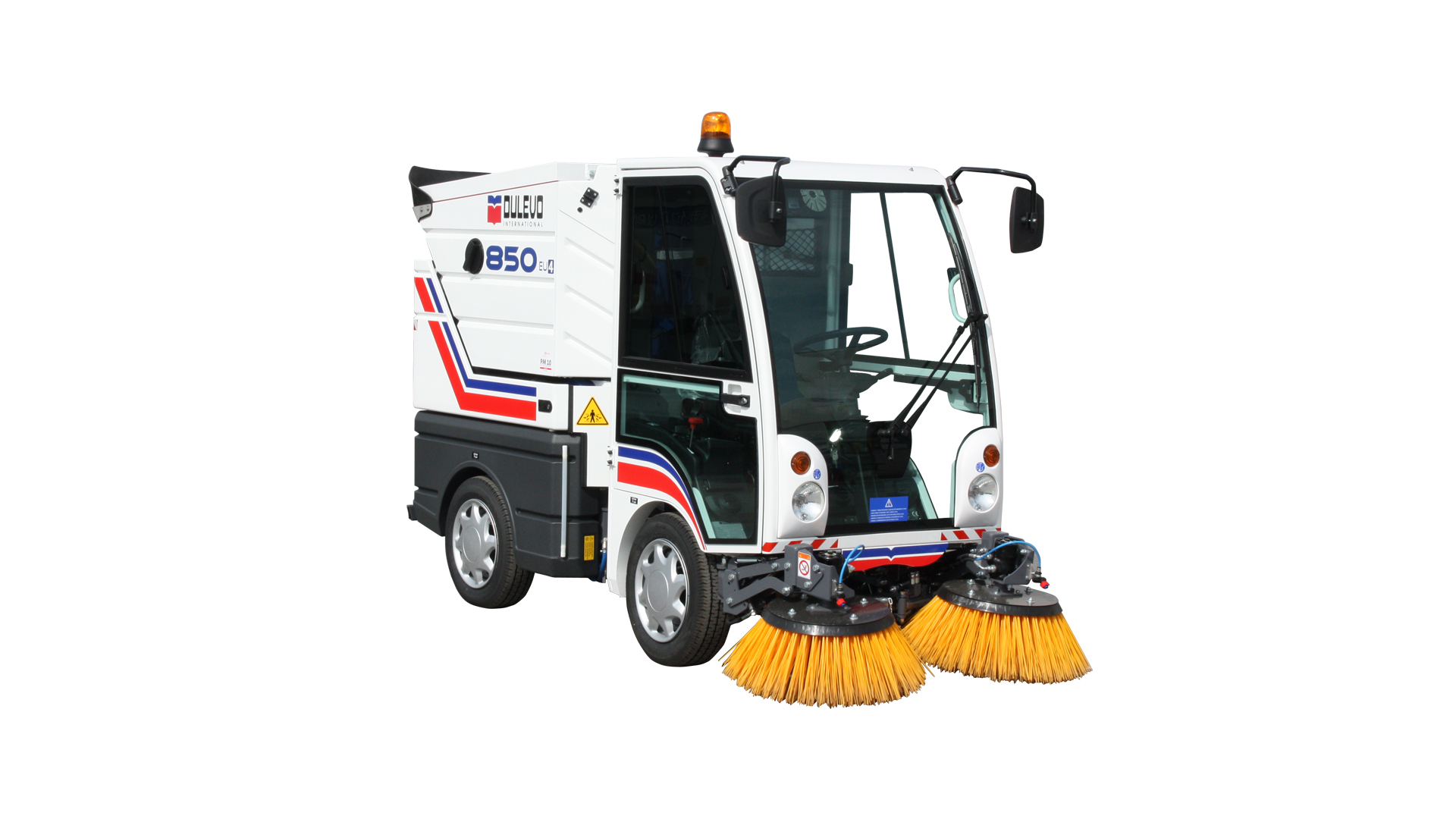 Dulevo 850 - Balayeuse de voirie aspiratrice diesel - 22000 m2/h - Piste de nettoyage 1500 à 1850 mm_0
