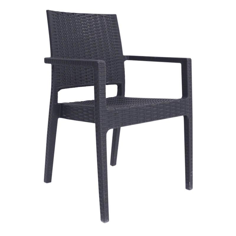 Fauteuil Porquerolles Baleares polypropylène - GRIS_0