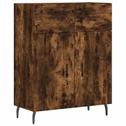 Helloshop26 - Buffet bahut commode armoire meuble de rangement organisateur cuisine salle de séjour salon 69,5 x 34 x 90 cm bois 02_0031067 - 3000209_0