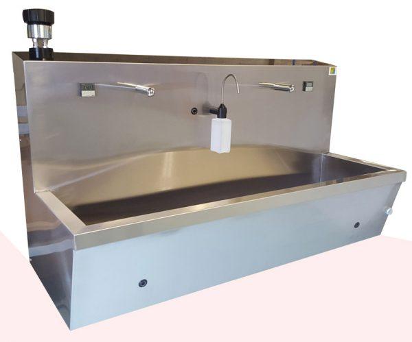 Lave-main si2.F-m  inox mécanique traitement par filtration_0