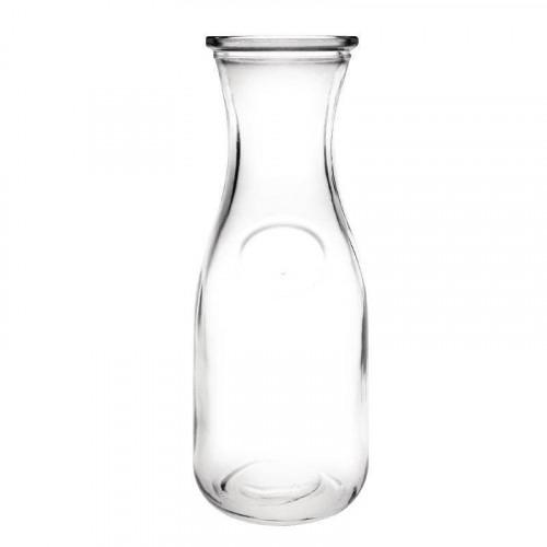 LOT DE 6 CARAFES EN VERRE OLYMPIA - 0,5 L